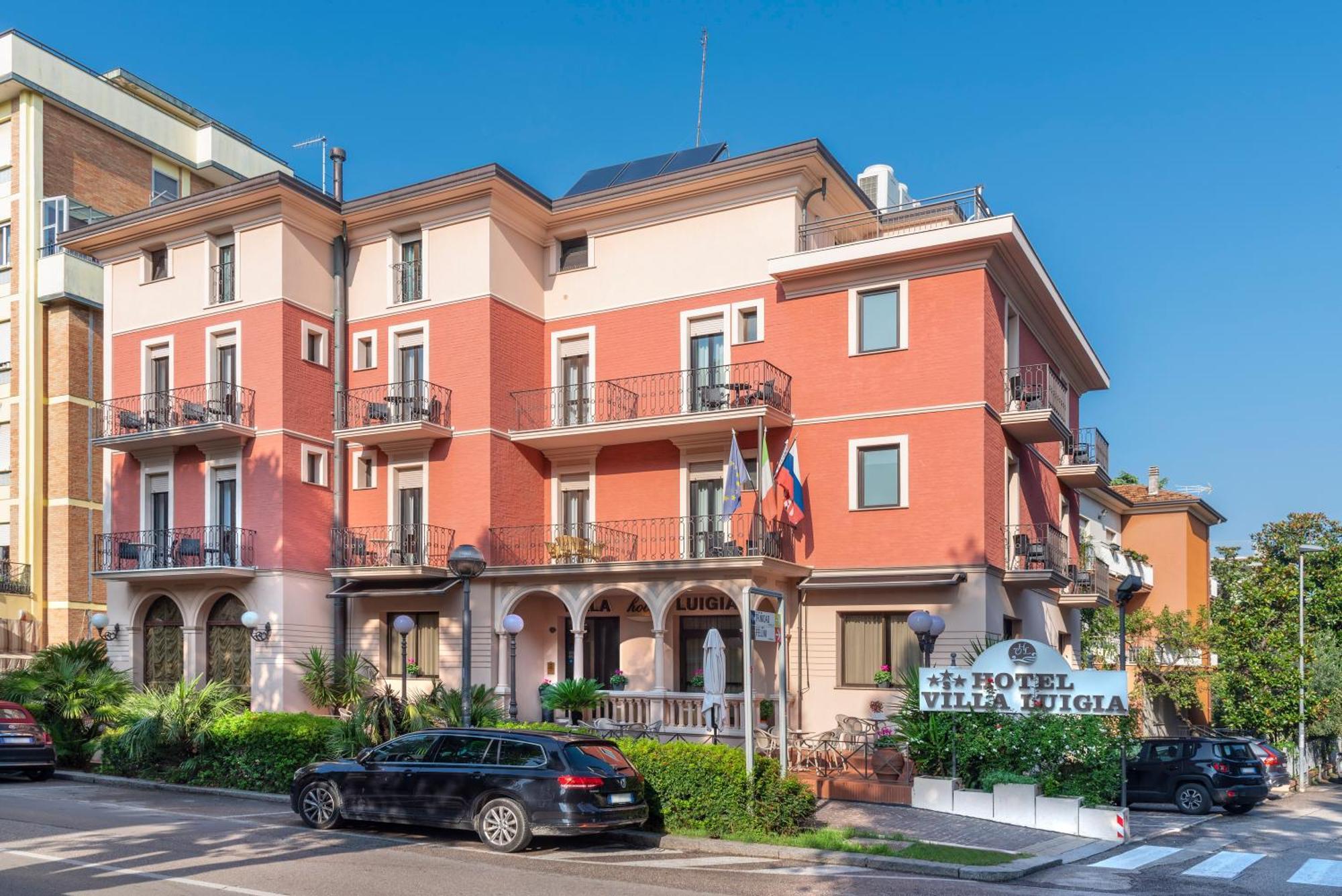 Hotel Villa Luigia ريميني المظهر الخارجي الصورة