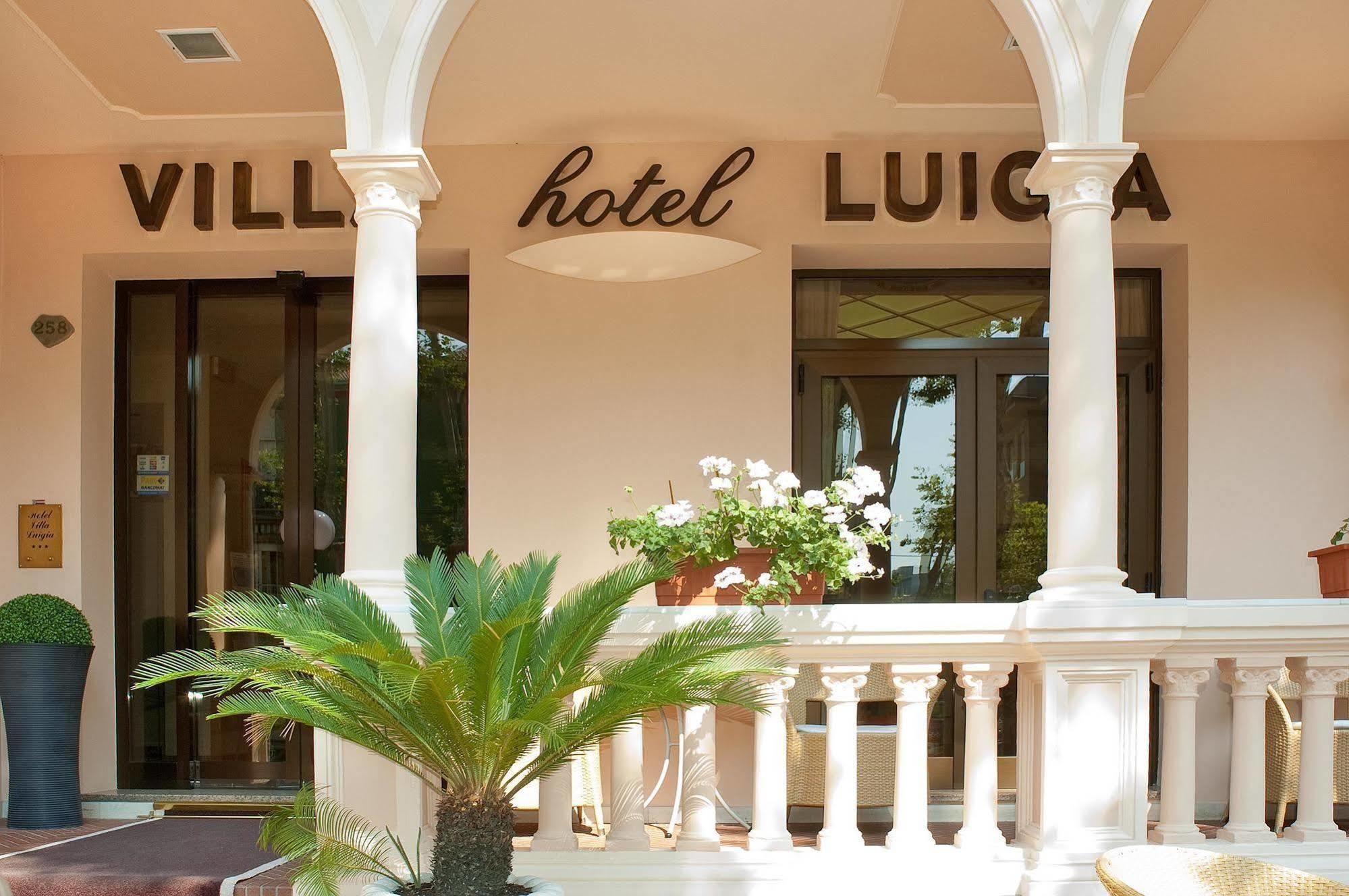 Hotel Villa Luigia ريميني المظهر الخارجي الصورة