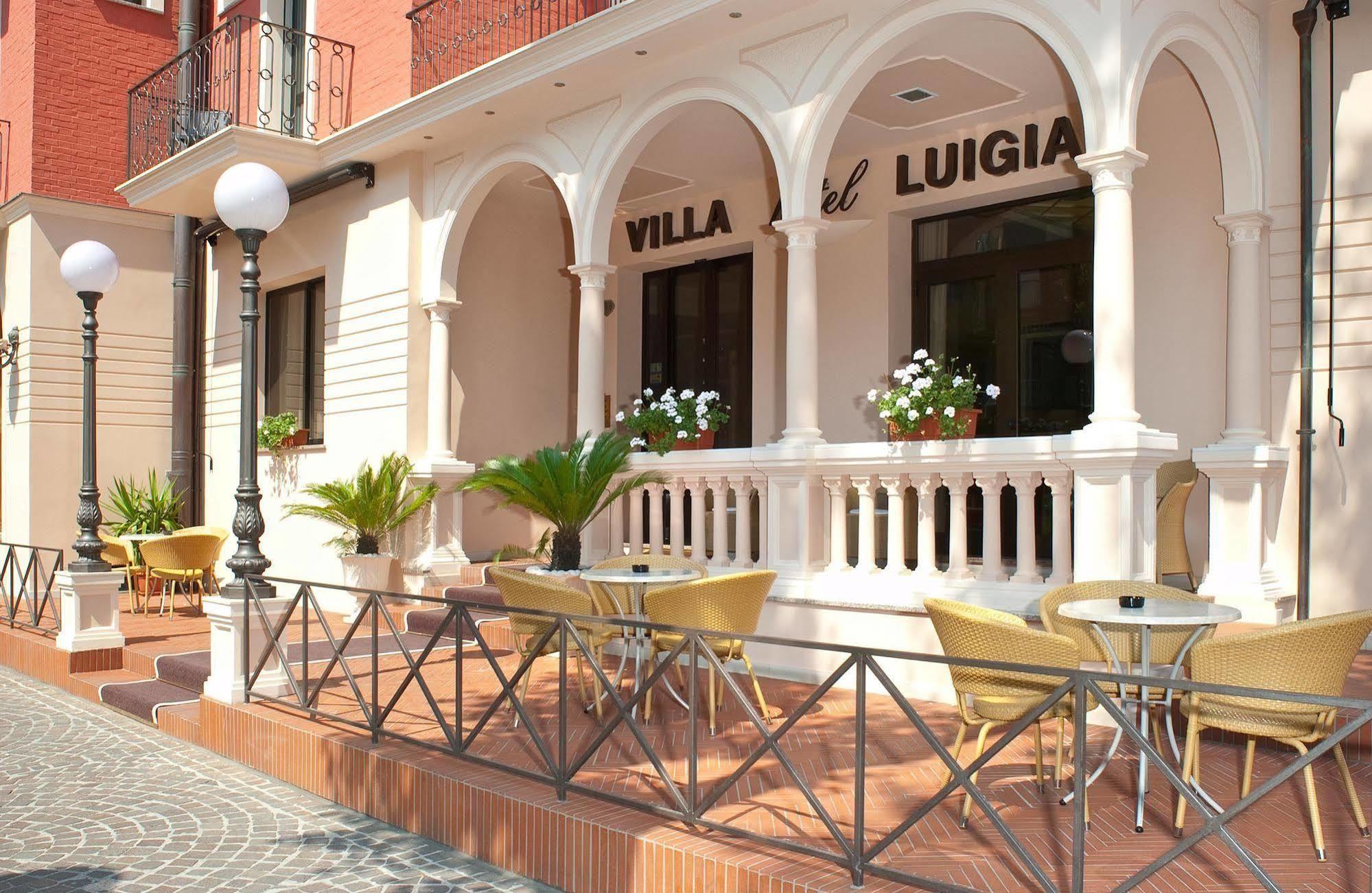 Hotel Villa Luigia ريميني المظهر الخارجي الصورة